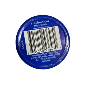 Vaseline Lip Therapy Lip Balm Tin, Original, 0.6 oz