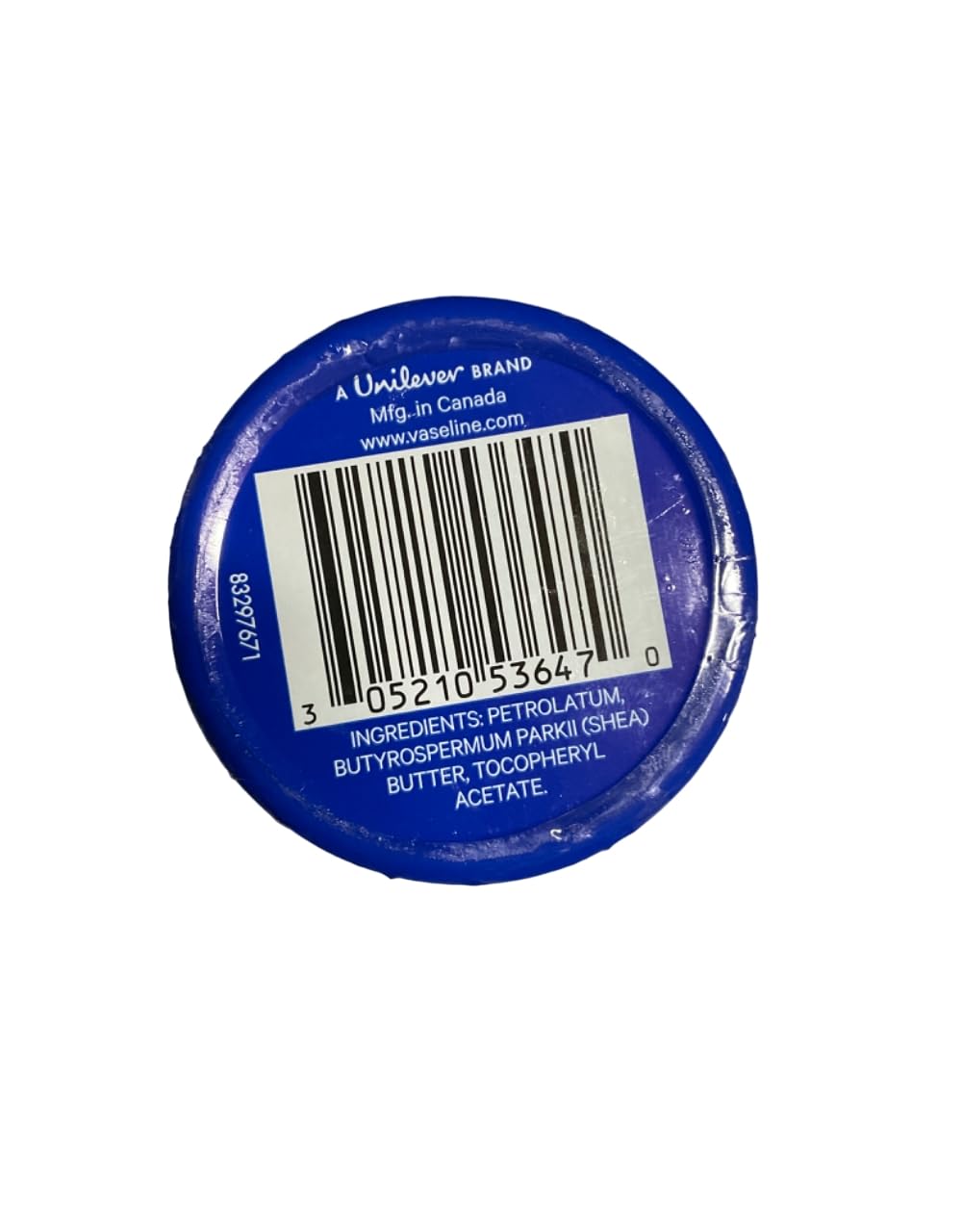 Vaseline Lip Therapy Lip Balm Tin, Original, 0.6 oz