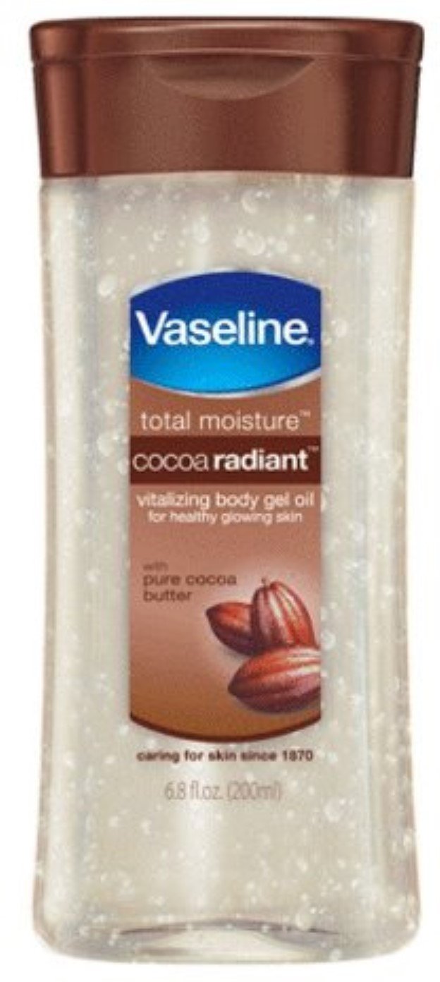 Vaseline Body Oil Vitalizing Gel Cocoa Butter 6.80 oz (Pack of 4)