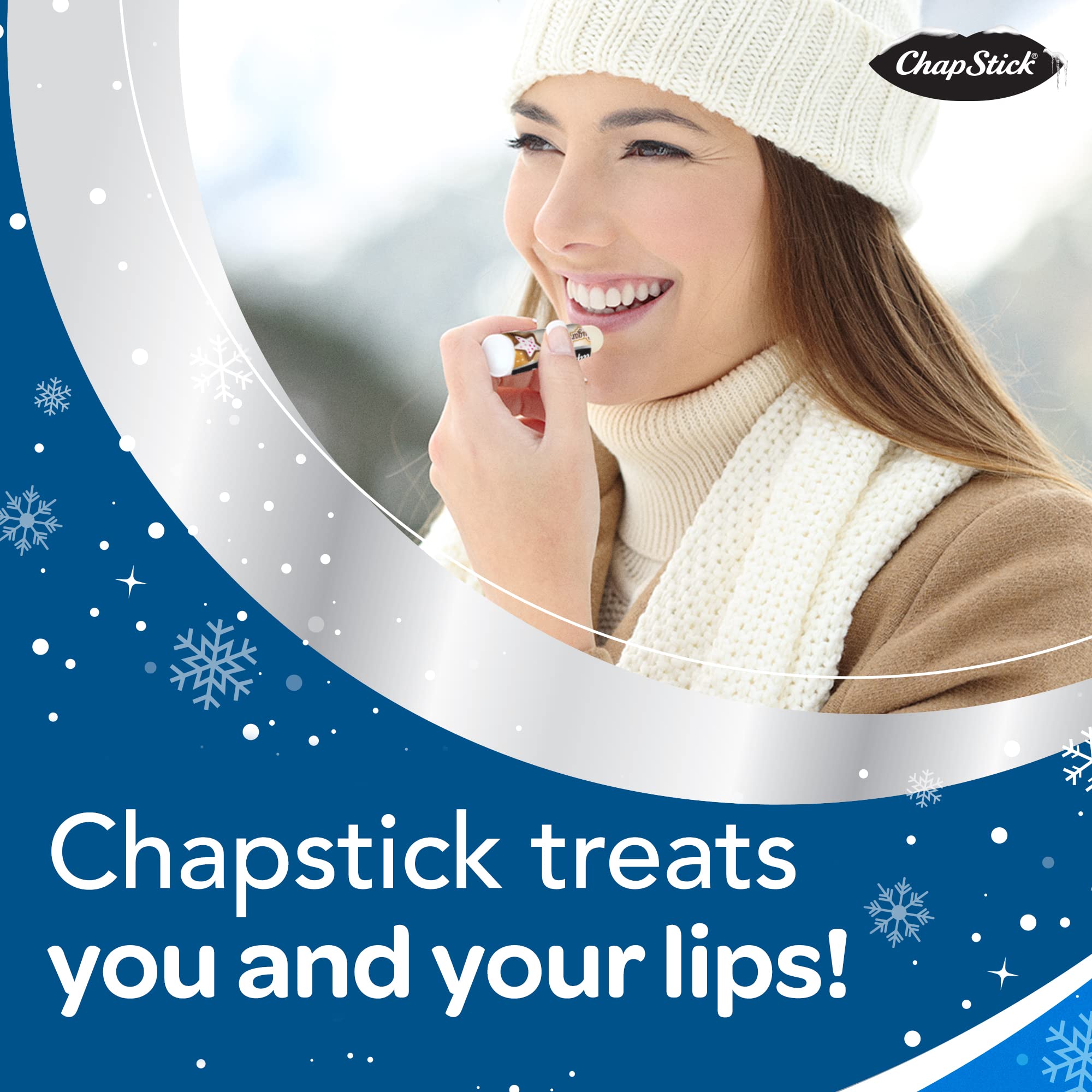 ChapStick Let’s Celebrate Holiday Lip Balm Gift Card Holder - 0.15 Oz (Pack of 2)