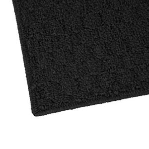 Garland Rug Town Square 6 Ft. x 9 Ft. Area Rug Black