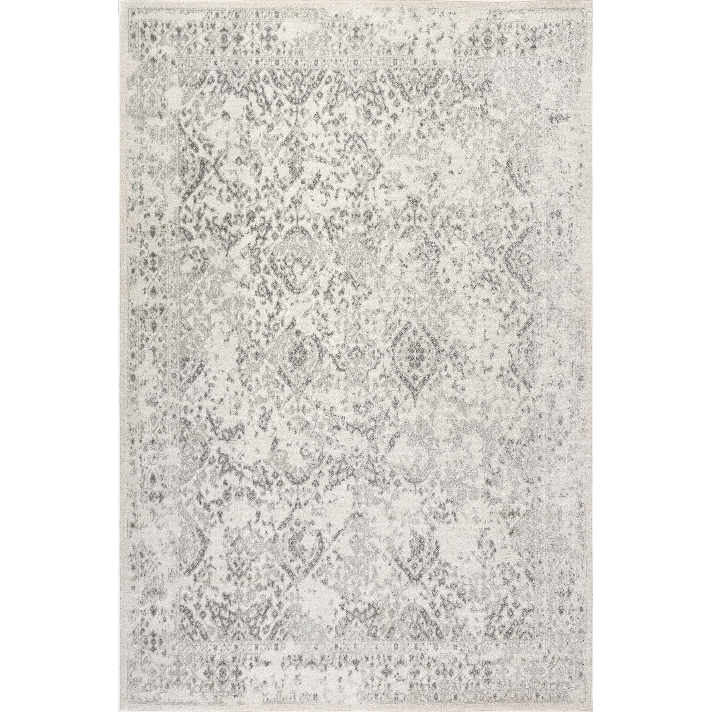 nuLOOM Odell Faded Vintage Area Rug, 5x7, Ivory