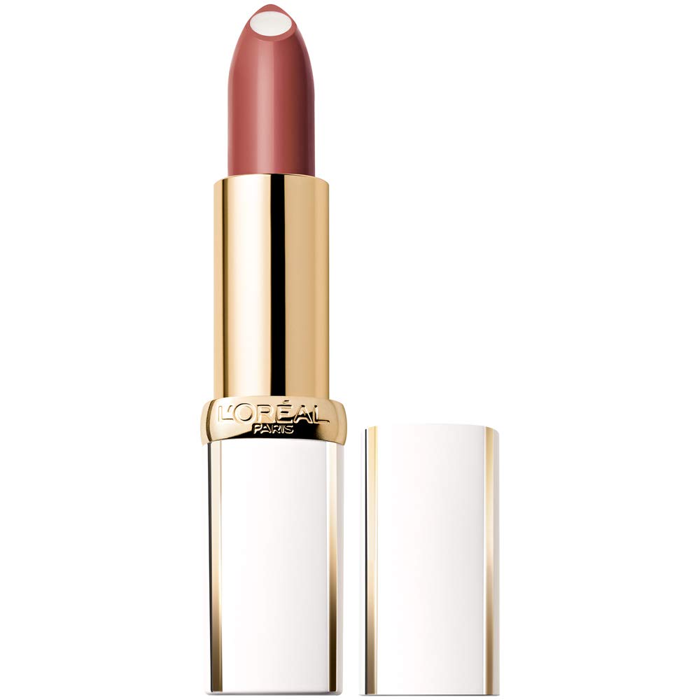 L’Oréal Paris Age Perfect Luminous Hydrating Lipstick + Nourishing Serum, Bright Mocha, 0.13 oz.