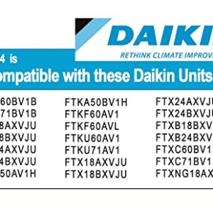 Screen and Air Purifying Mini Split Filter Combo for Daikin 4023394 and 182242J.