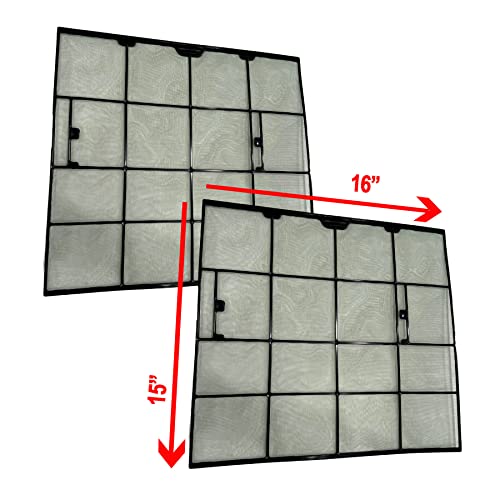 Screen and Air Purifying Mini Split Filter Combo for Daikin 4023394 and 182242J.