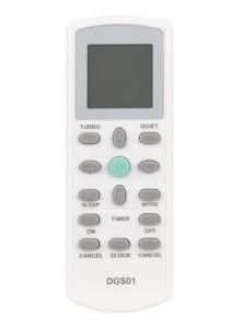 aulcmeet dgs01 replace ac remote controller compatible with daikin/york/acson air conditioner ecgs0 ecgs01-i