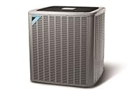 daikin dx18tc split air conditioner 18 seer, two stage, 4 ton, daikin one+ smart thermostat compatible