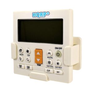 HQRP Remote Control Compatible with DAIKIN ARC433B70 ARC433A1 ARC432A2 ARC433A15 ARC433A6 ARC433B47 Air Conditioner Controller