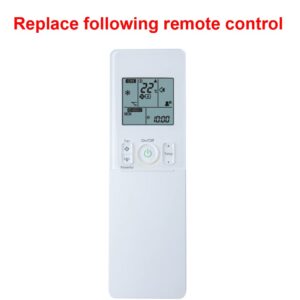 YING RAY Replacement for DAIKIN AC Air Conditioner Remote Control ARC466A21 FVXS09NVJU FVXS12NVJU FVXS15NVJU FVXS18NVJU