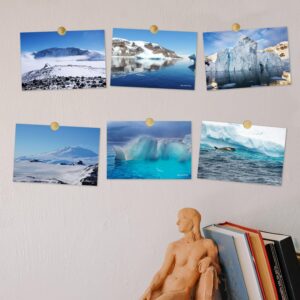 Dear Mapper Vintage Antarctica Landscape Postcards Pack 20pc/Set Postcards from Around the World Greeting Cards for Business World Travel Postcard for Mailing Decor Gift