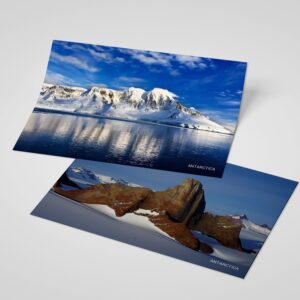 Dear Mapper Vintage Antarctica Landscape Postcards Pack 20pc/Set Postcards from Around the World Greeting Cards for Business World Travel Postcard for Mailing Decor Gift