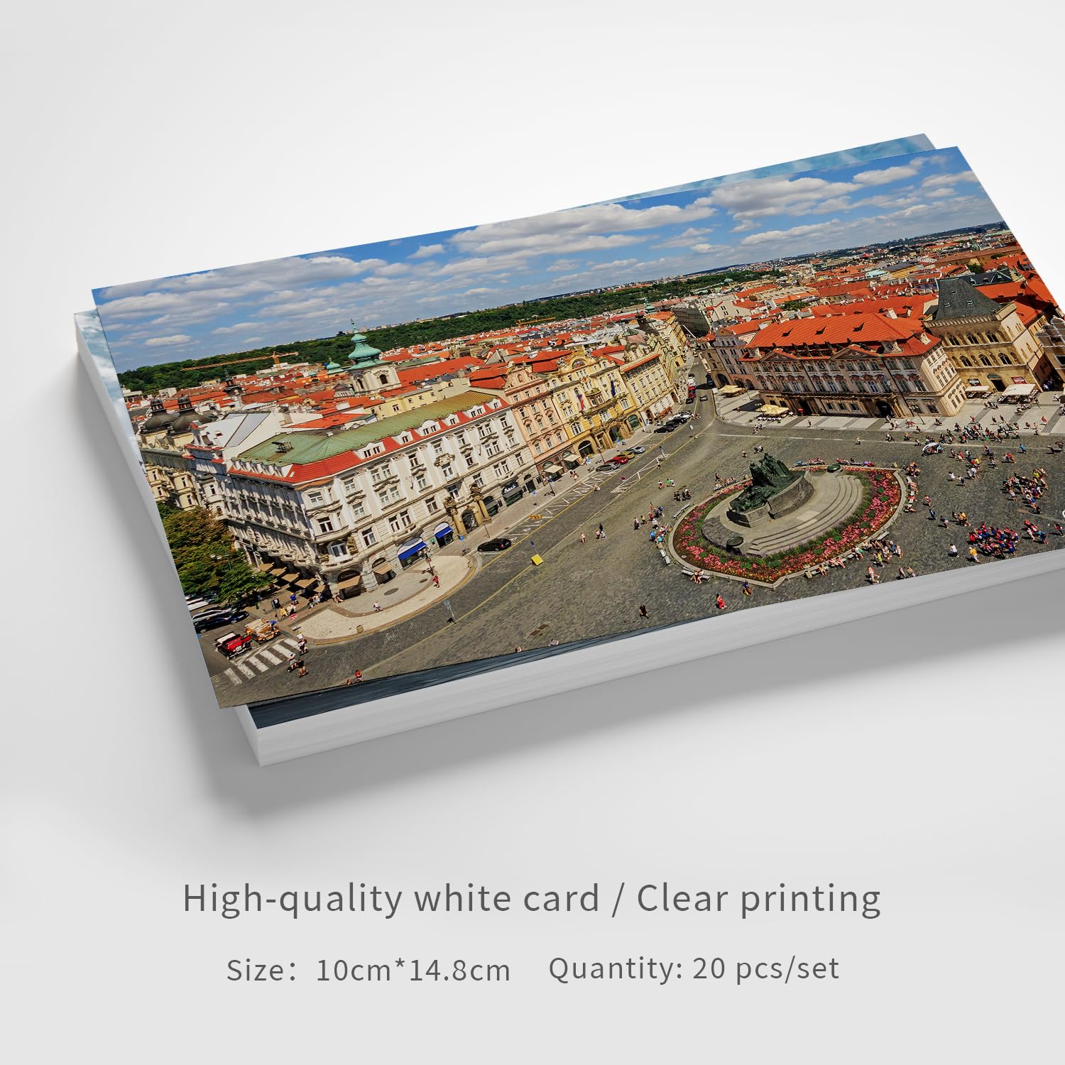 Dear Mapper Czechia Vintage Landscape Postcards Pack 20pc/Set Postcards from Around the World Greeting Cards for Business World Travel Postcard for Mailing Decor Gift