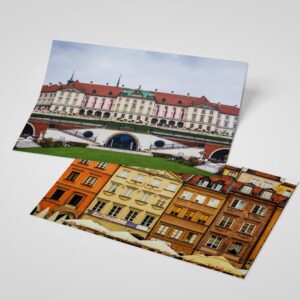 Dear Mapper Poland Vintage Landscape Postcards Pack 20pc/Set Postcards From Around The World Greeting Cards for Business World Travel Postcard for Mailing Decor Gift