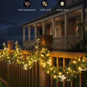 Govee 66ft String Lights, Smart RGBIC Rope Lights Indoor with 99+ Preset Scene Modes, IP65 Waterproof Christmas LED Lights Outdoor, Sync with Music, Works with Alexa, Holiday Home Party Decoration