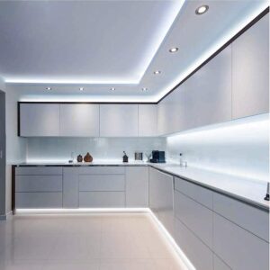 Govee 32.8ft White LED Strip Lights, 6500K Dimmable LED Light Strip with Control Box, Bright 600 LEDs, Daylight White Lights for Mirror, Under Cabinet, Living Room, Study, Wardrobe, 2 Rolls of 16.4ft