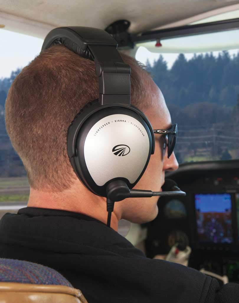 Sierra ANR Aviation Headset with Bluetooth