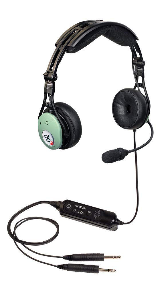 David Clark DC PRO-X2 Hybrid Electronic Noise-Cancelling Aviation Headset