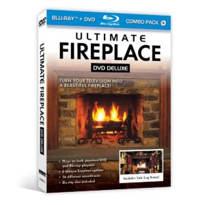 ultimate fireplace dvd deluxe (+ bonus blu-ray disc)