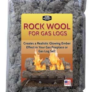 Midwest Hearth Rock Wool for Gas Log - 6 oz. Bag