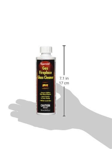 UCI Imperial Gas Fireplace Cleaner KK0044 8 Ounce Bottle