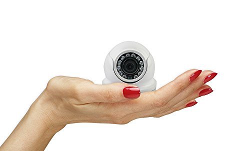 Interwebz (TVI CVI AHD Analog) Mini Dome Camera 1080p Security Camera Weatherproof MicroDome 2MP 4 in 1 Hybrid 3.6mm Infrared Night Vision CCTV Video Surveillance HD Over Coax