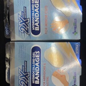 Medtecs Hydrocolloid Gel Bandage, Ellipse 20ct + Strip 10ct, Long-Lasting,Waterproof Adhesive for First Aid,Advanced Cushion for Blister Prevention & Wound Care,2X Fast Healing for Heel,Fingers & Toes