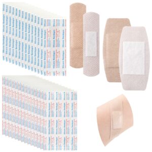 100 pcs silicone adhesive bandages bulk sensitive skin bandages painless removal silicone bandages for sensitive fragile skin elderly painless removal delicate sensitive skin