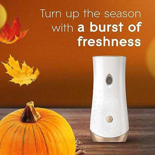 Glade Automatic Spray Refill, Air Freshener for Home and Bathroom, Golden Pumpkin & Spice, Limited Edition Scent, 6.2 Oz