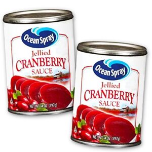 ocean spray cranberry sauce value pack -- 2 cans (28 oz total, jellied cranberry sauce)