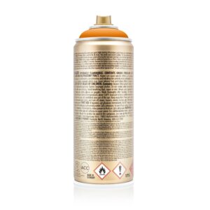 Montana Cans GOLD Spray Paint, 400ml, Shock Light Orange