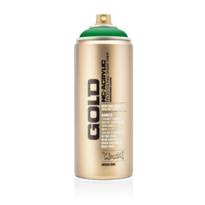 montana cans gold spray paint, 400ml, greenery