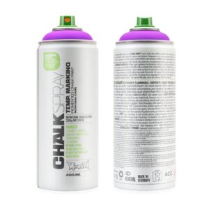 montana cans montana chalk spray paint, 400ml, violet, 13.5 fl oz (pack of 1)