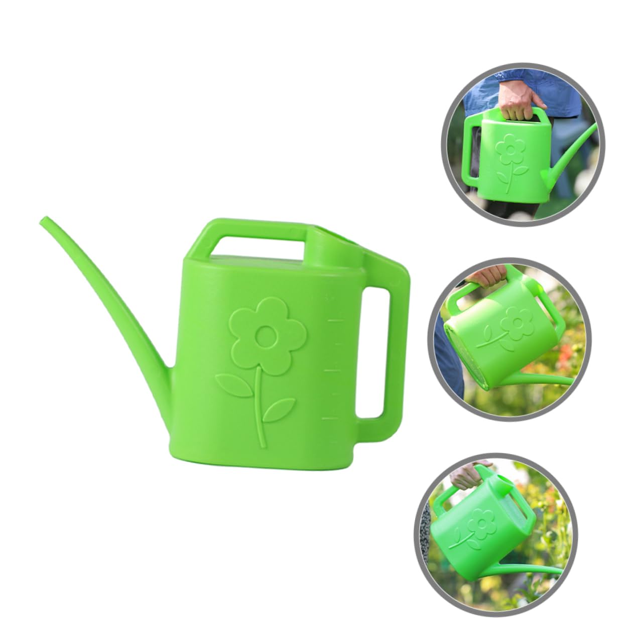 Happyyami Outdoor Watering Pot Garden Sprinkler Can Home Watering Can Watering Kettles Long Spout Watering Can Watering Can Plant Watering Cans Sprinklers Portable Plastic