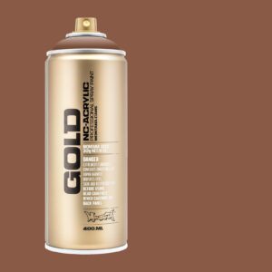 Montana Cans GOLD Spray Paint, 400ml, Hot Chocolate