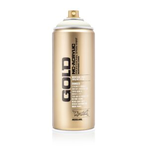 montana cans gold spray paint, 400ml, shock cream white (mxg-s9110)