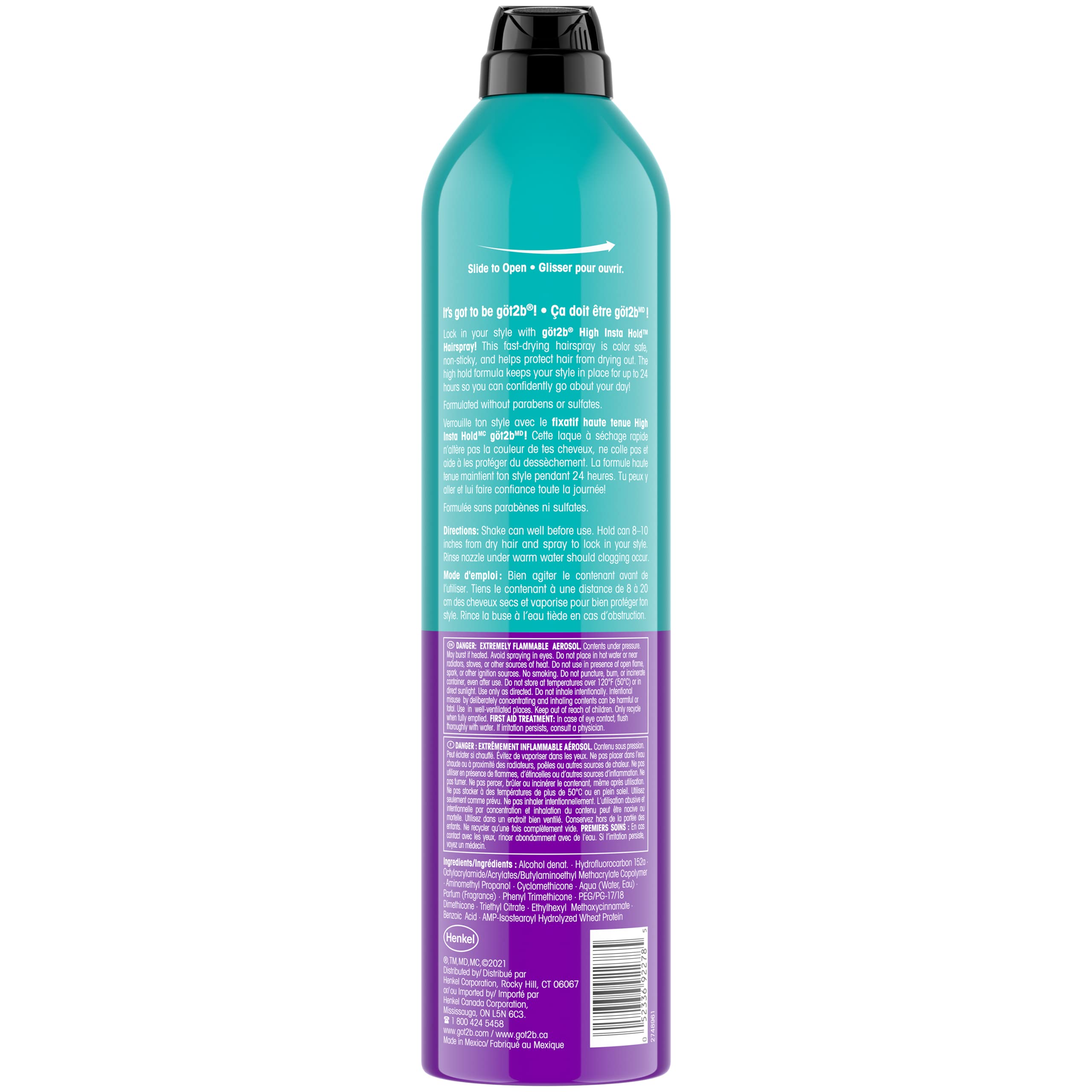 Got2b High Hold Hair Spray Mega Can, 18 Oz