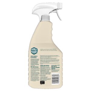 Family Guard Brand Disinfectant Spray Trigger & Multi Surface Cleaner, Antibacterial Spray, Expertly Formulated for Use In Homes with Children & Pets, Citrus Scent, 32 oz (Pack of 1)