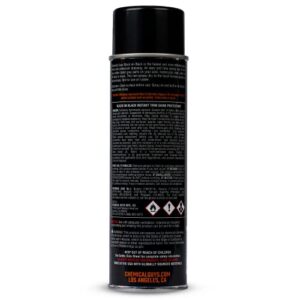 Chemical Guys AIR_SPRAY_1 Black On Black Instant Trim Shine Exterior Spray Dressing & Protectant, (Safe for Cars, Trucks, SUVs, RVs, & More) 11 fl oz