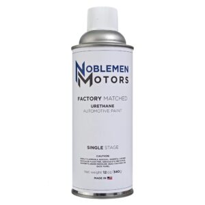 noblemen motors exact match automotive aerosol paint compatible with toyota 8h8 bright blue metallic oem spray paint - 12oz single stage can
