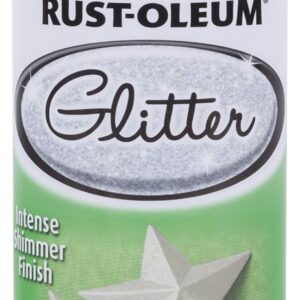 Rust-Oleum 299426 Specialty Glitter Spray, 10.25 Ounce, Pearl White