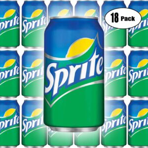 Sprite, Lemon-Lime Soda, 12 Fl Oz Can (Pack of 18, Total of 216 Oz)