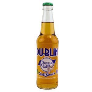 Dublin Bottling Works 12 Pack Sodas in Glass Bottles - 16 Different Flavors - Bottling in Dublin, Texas Since 1891 - Bundled by Louisiana Pantry (Vanilla Cream)