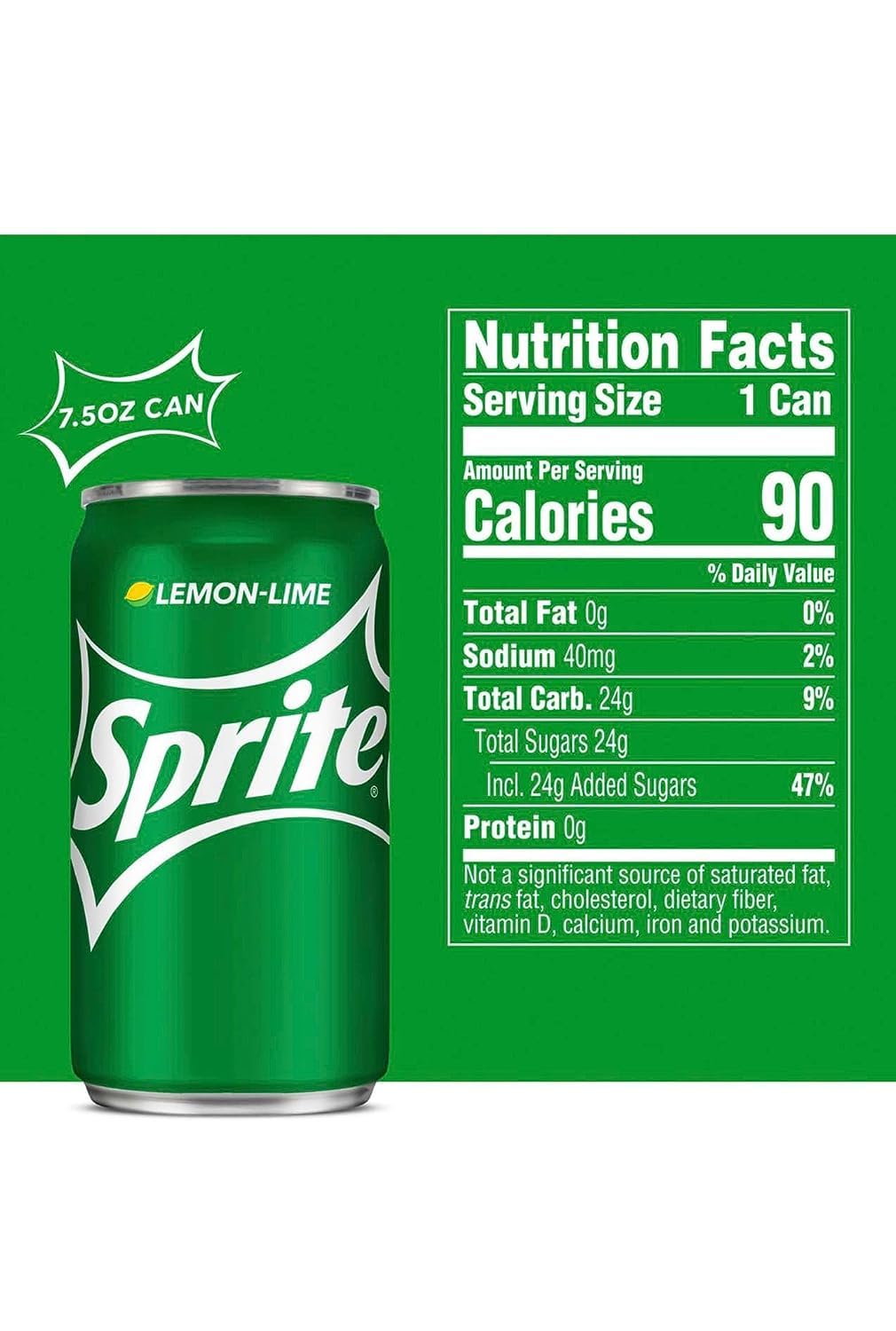 Murai - (Pack of 18) Sprite 7.5 oz. Mini Soda Cans | A Refreshing Thirst Queshing Flavored |Bulk Size Soft Drink Pack | Great Beverage Care Package or Mixer |Ideal for The Home and Office Small Fridge