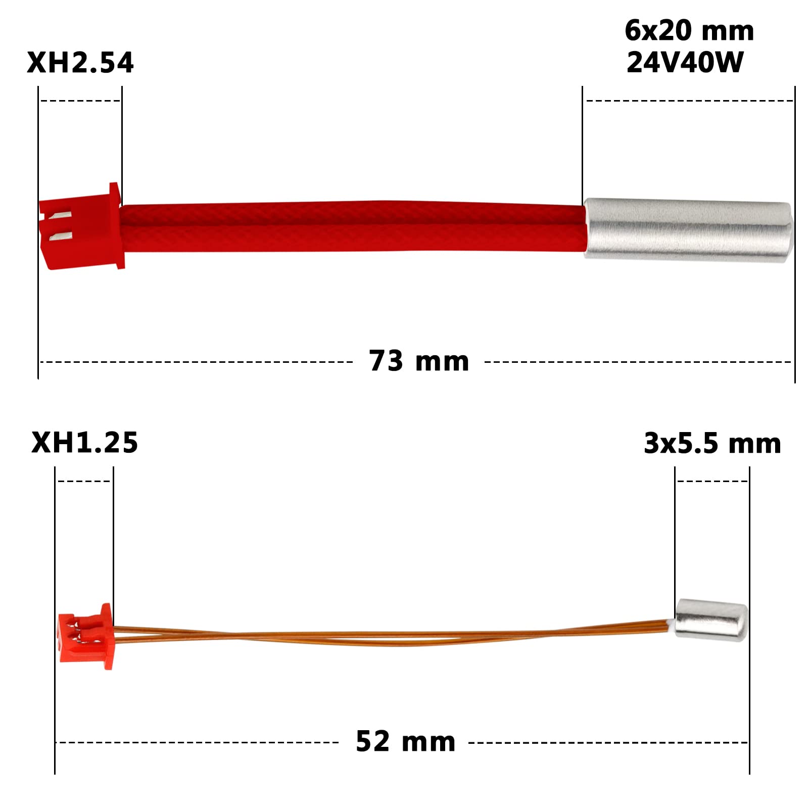 Sprite Extruder Pro Upgrade 300℃ High Temperature Bimetal Heatbreak Plated Copper Heater Block Nozzle, Heater Sensor for Ender 3 S1 Pro CR10 Smart Pro, Sermoon V1 3D Printer (Upgrade kit)