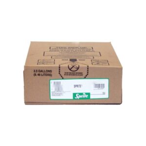 sprite soda syrup 2.5 gallon bag in box bib sodastream