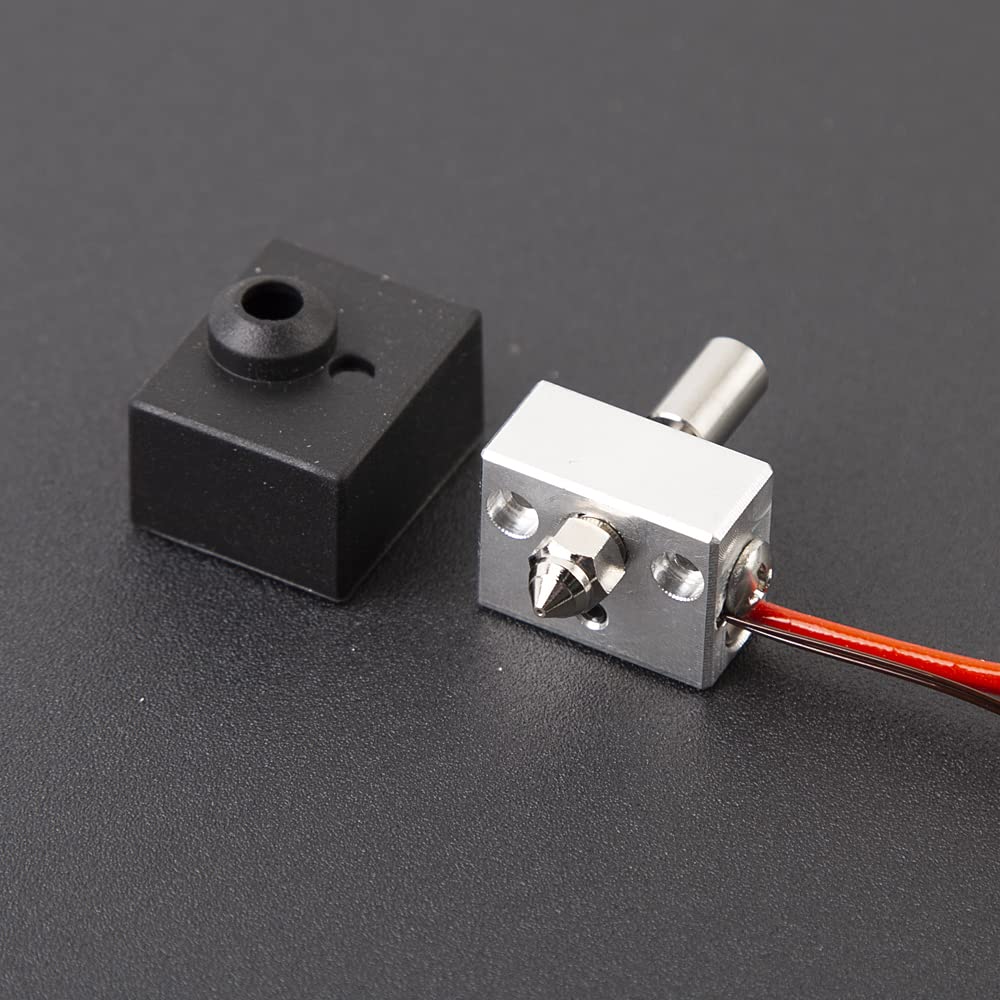 Sprite Extruder Heater Block Kit High Temperature 300℃ Titanium Heatbreak Plated Copper Nozzle Compatible with Creality Ender 3 S1, Ender3 S1 Pro, CR10 Smart Pro, Sermoon V1 3D Printer