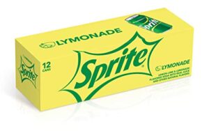 sprite lymonade, lemon lime & lemonade soda soft drink, 12 fl oz (pack of 12)