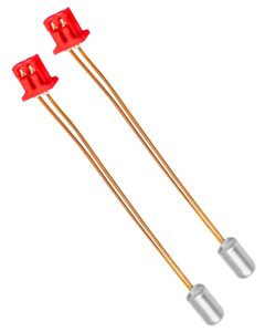 tikscience extruder thermistor temperature sensor ntc 100k 3950 fit for sprite extruder pro fdm ender 3 s1 cr10 smart pro ender 3 si pro sermoon v1 pro 3d printer, red, 300℃