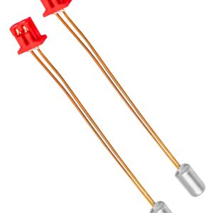 TIKSCIENCE Extruder Thermistor Temperature Sensor NTC 100K 3950 Fit for Sprite Extruder Pro FDM Ender 3 S1 CR10 Smart Pro Ender 3 SI Pro Sermoon V1 Pro 3D Printer, Red, 300℃