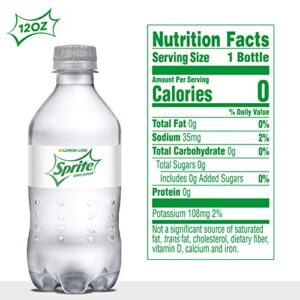 Sprite Zero Lemon Lime Diet Soda Soft Drinks, 12 fl oz, 8 Pack